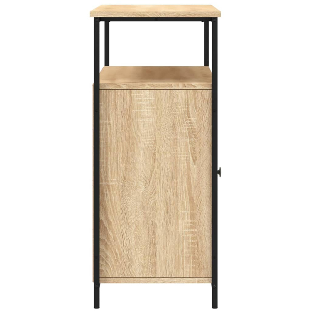 vidaXL 2 Door 3 Shelf Sonoma Oak Sideboard Image 6