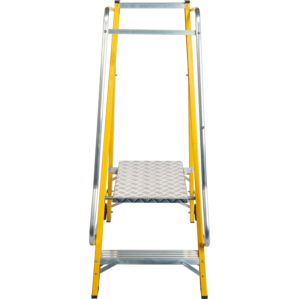 Lyte Ladders and Towers MagnaStep 2 Tread Glassfibre Widesteps Ladder Image 2