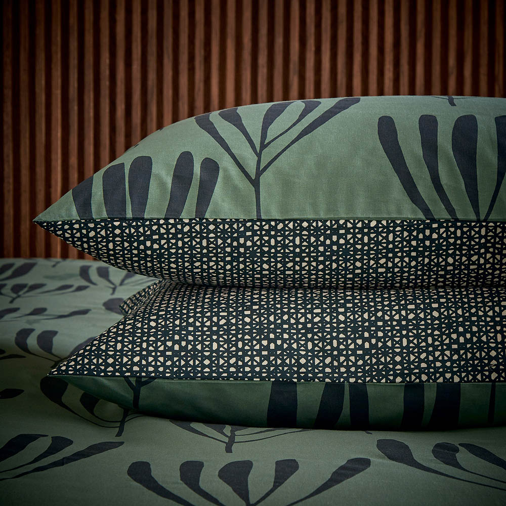 Helena Springfield Calla King Size Green Duvet Set Image 5