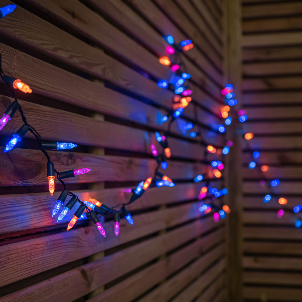 Samuel Alexander 300 Rainbow LED Multi-Function Fairy Cap Green String Light 7.5m Image 3