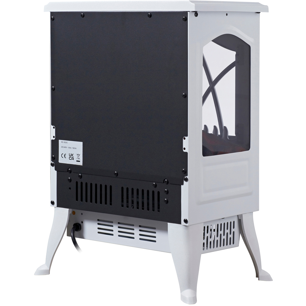 Neo Black Electric Flame Effect Fire Heater 1800W Image 5