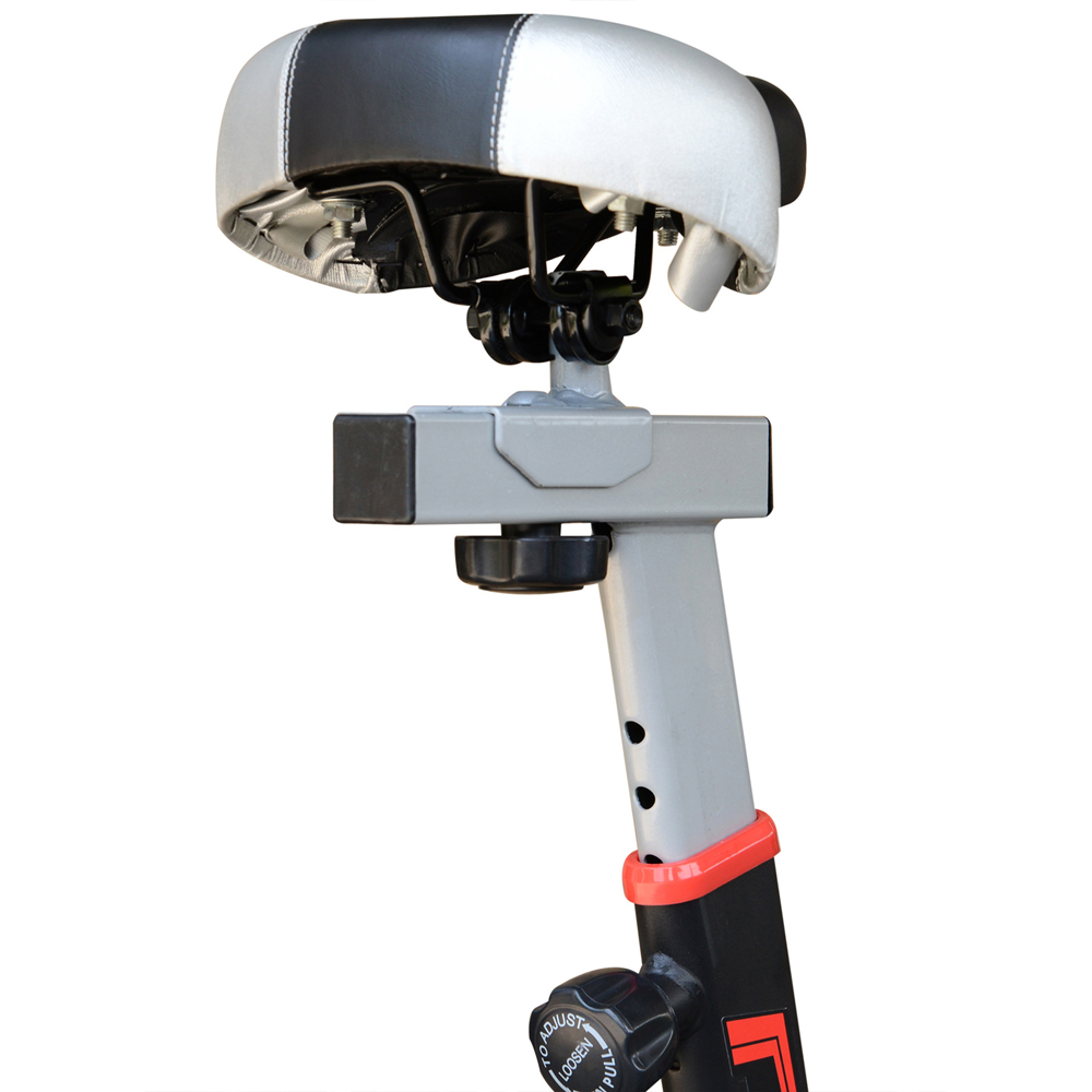 HOMCOM Black Belt Driven Exercise Bike Image 4