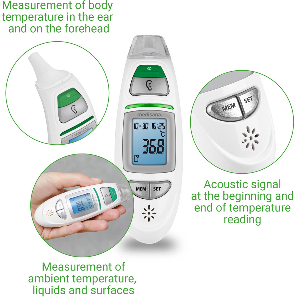 Medisana TM 750 Infrared Multifunctional Thermometer Image 5