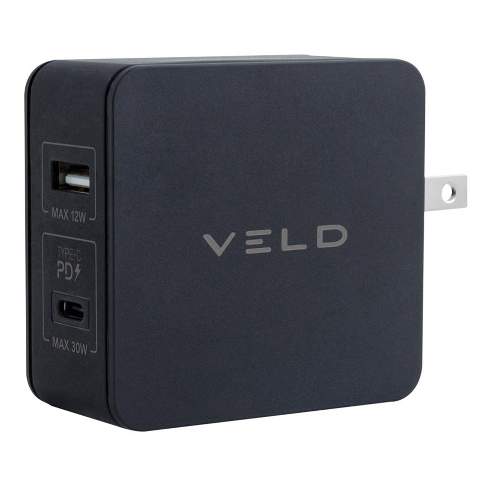 Veld Super Fast 2 Port Travel Charger 42W Image 3