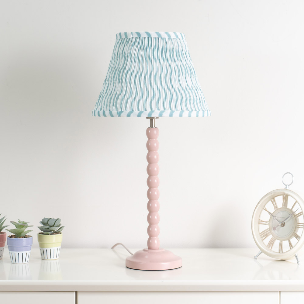 ValueLights Riza Green Arrow Tapered Pleated Lamp Shade Small Image 4