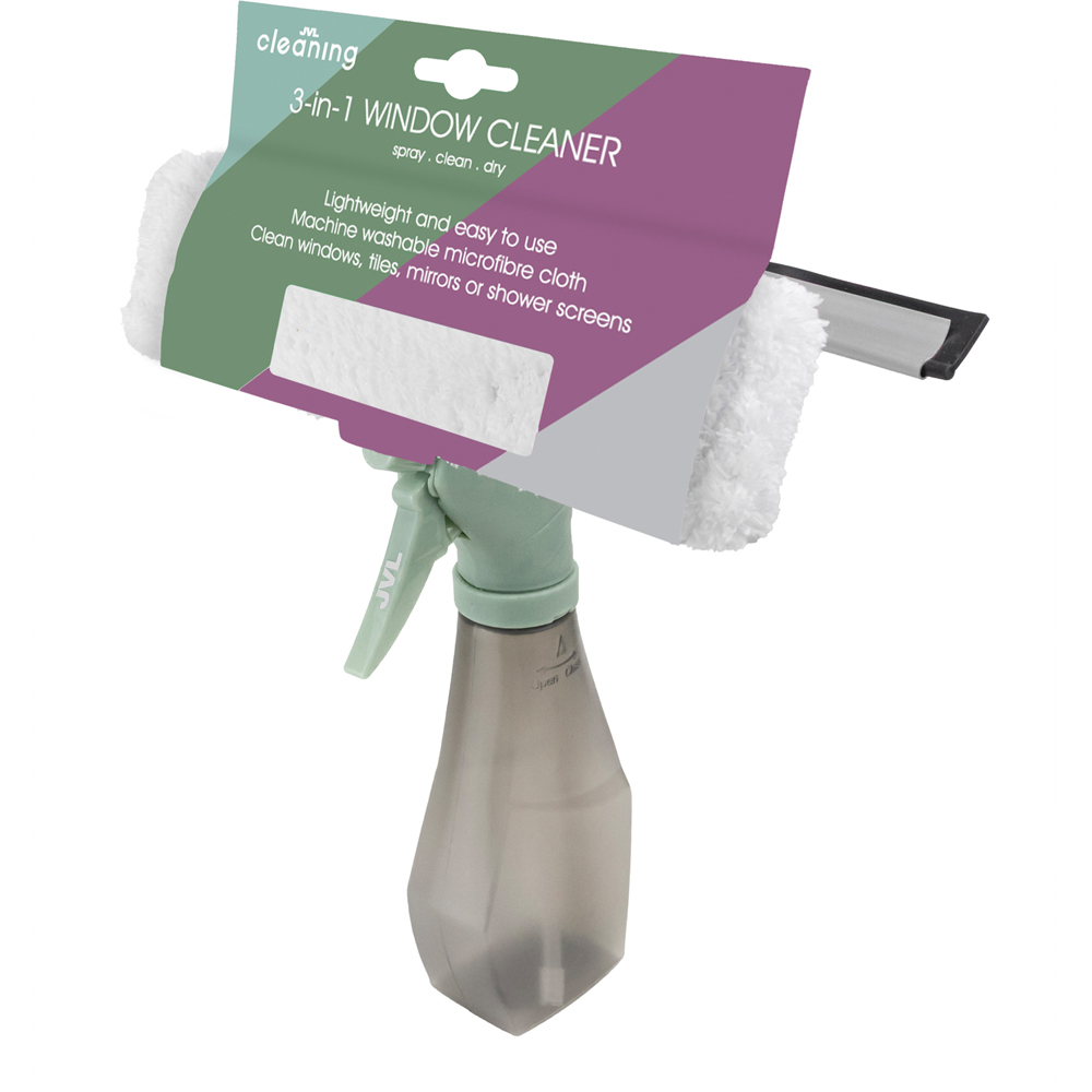 JVL Cleaning 3-in-1 Lightweight Window Cleaner Image 5