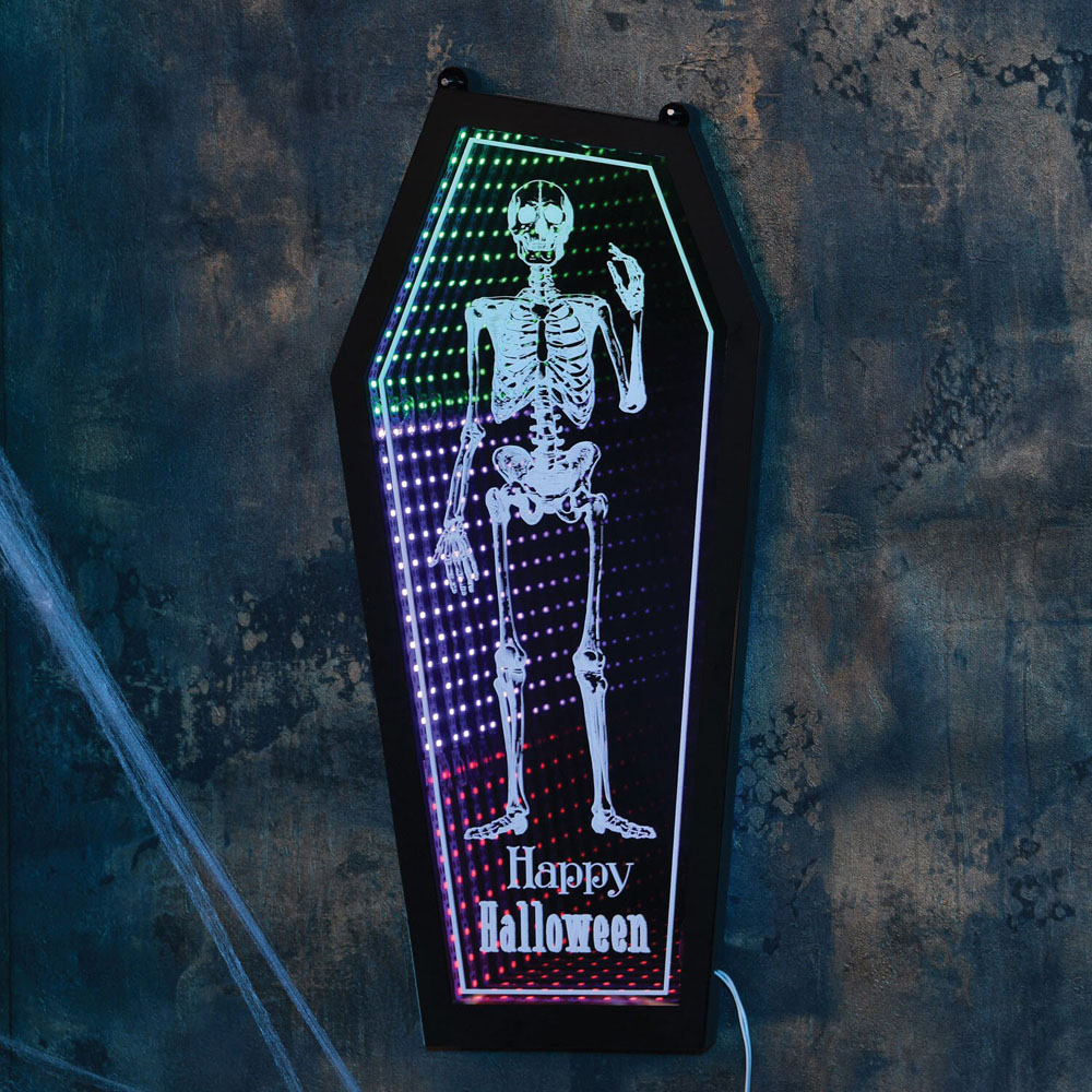 Halloween Coffin Infinity Light Black Image 4