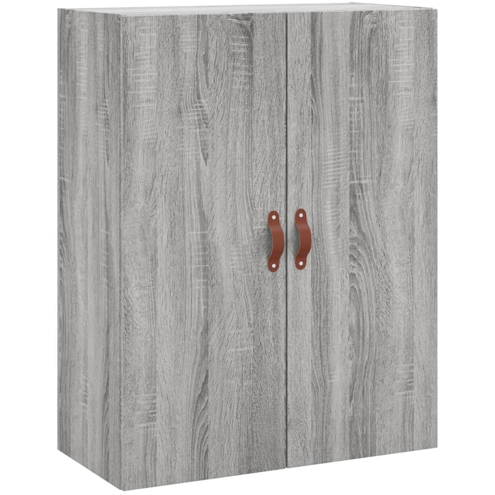vidaXL 3 Door 3 Drawer Grey Sonoma Highboard Image 5