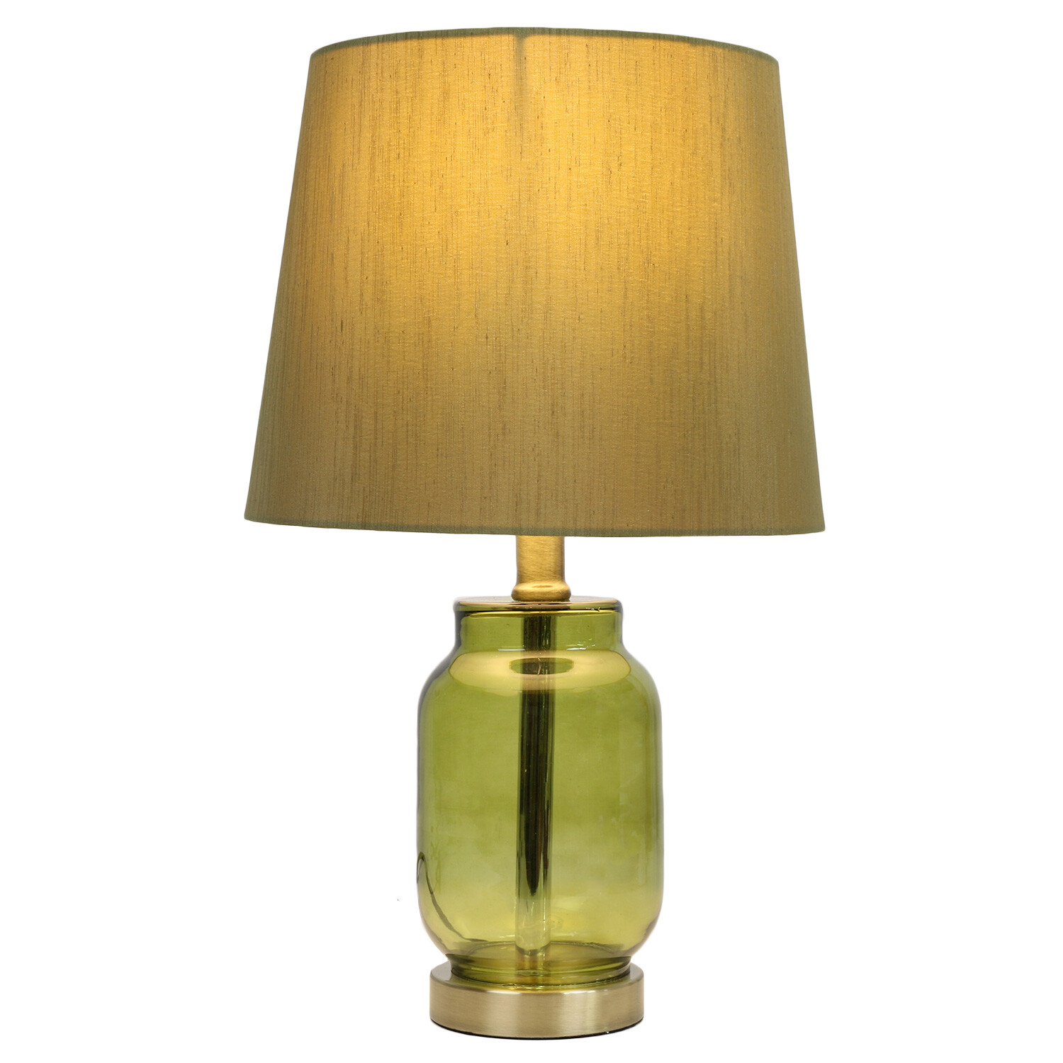 Freya Glass Table lamp - Green Image 2