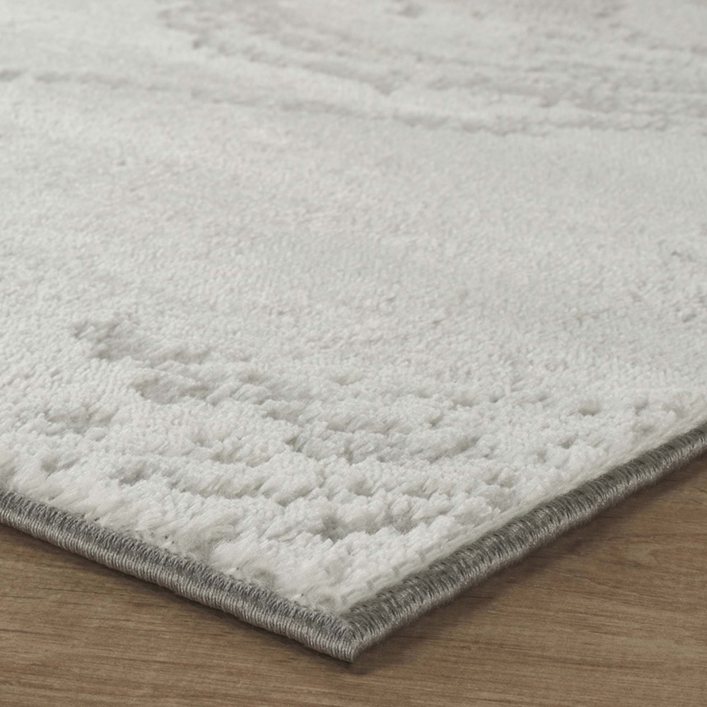 Desire Rugs Perla Grey Modern Abstract Action Resin Design Rug 160 x 230cm Image 3
