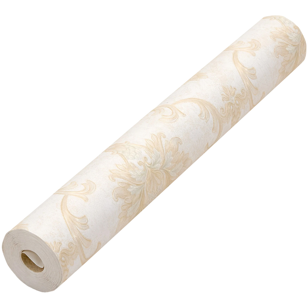 Living and Home Textured 3D Embossed Gold Non-Pasted Wallpaper Image 3