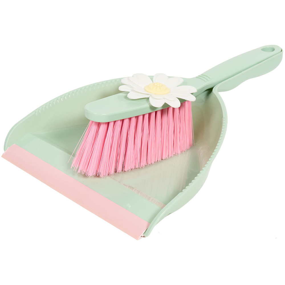 Flower Dustpan and Brush Image 2