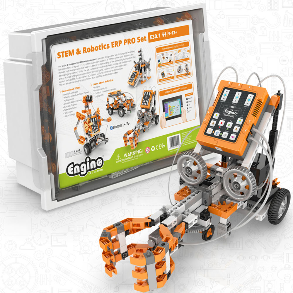 Engino Stem and Robotics ERP Pro Set with Rechargeable Battery Image 2