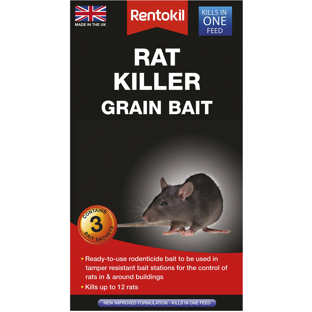 Rentokil Rat Killer Grain Bait Image 1