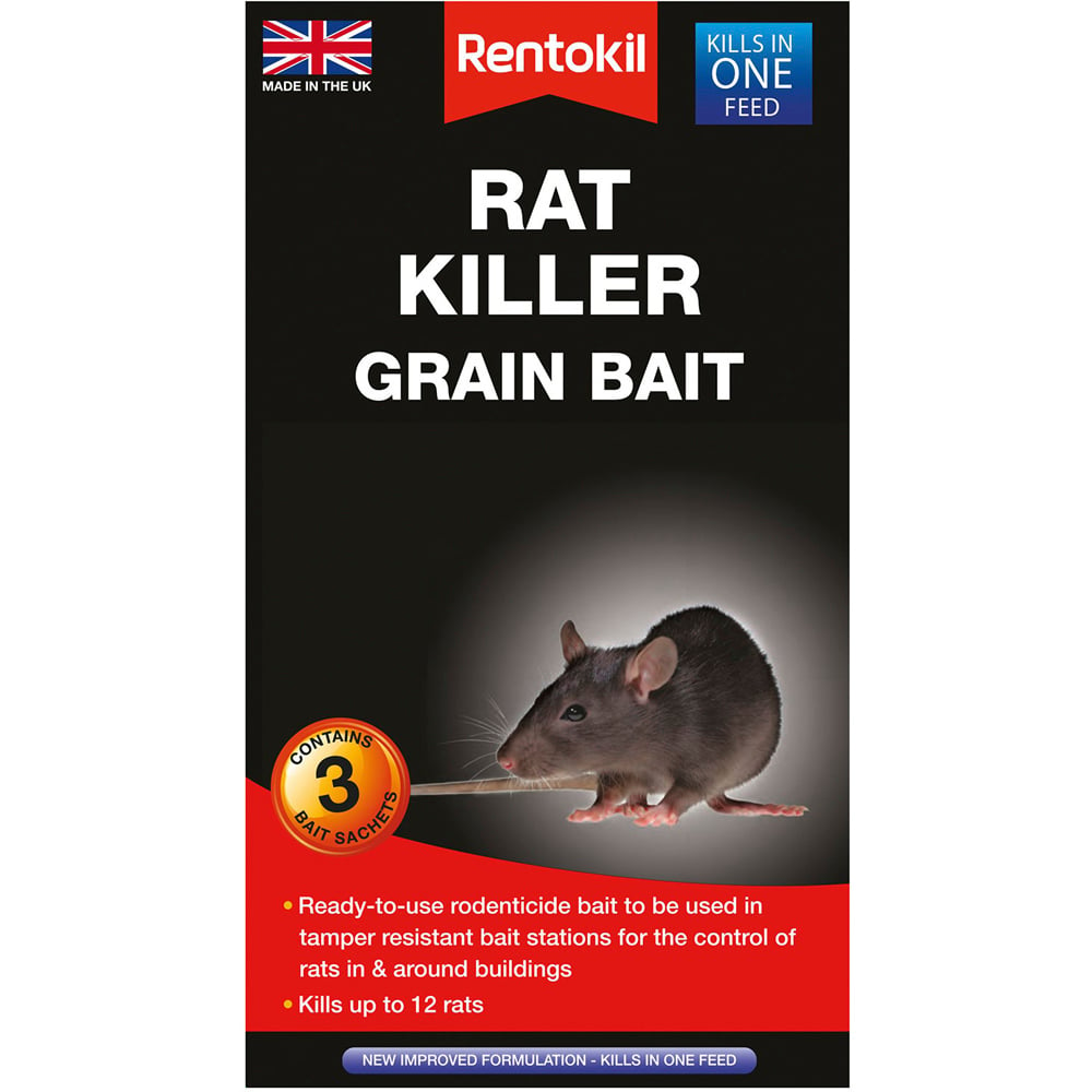 Rentokil Rat Killer Grain Bait Image 1