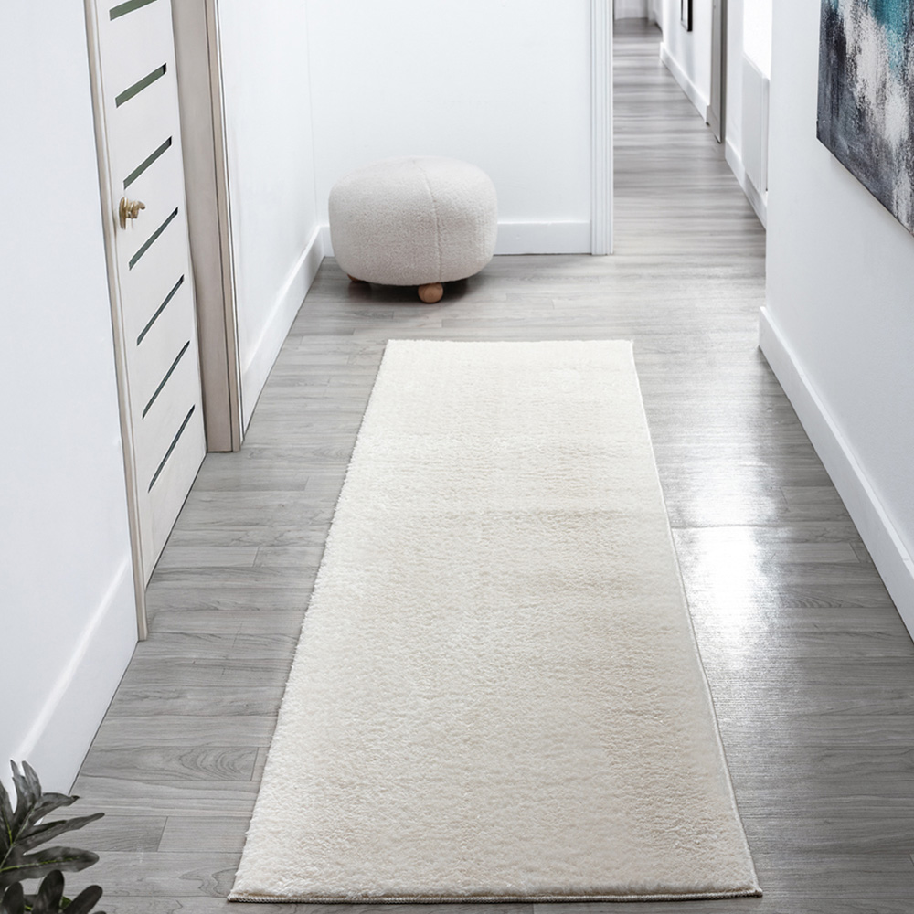 Desire Rugs Comfy Cream Anti Slip Felt Backing Rug 60 x 100cm Image 6