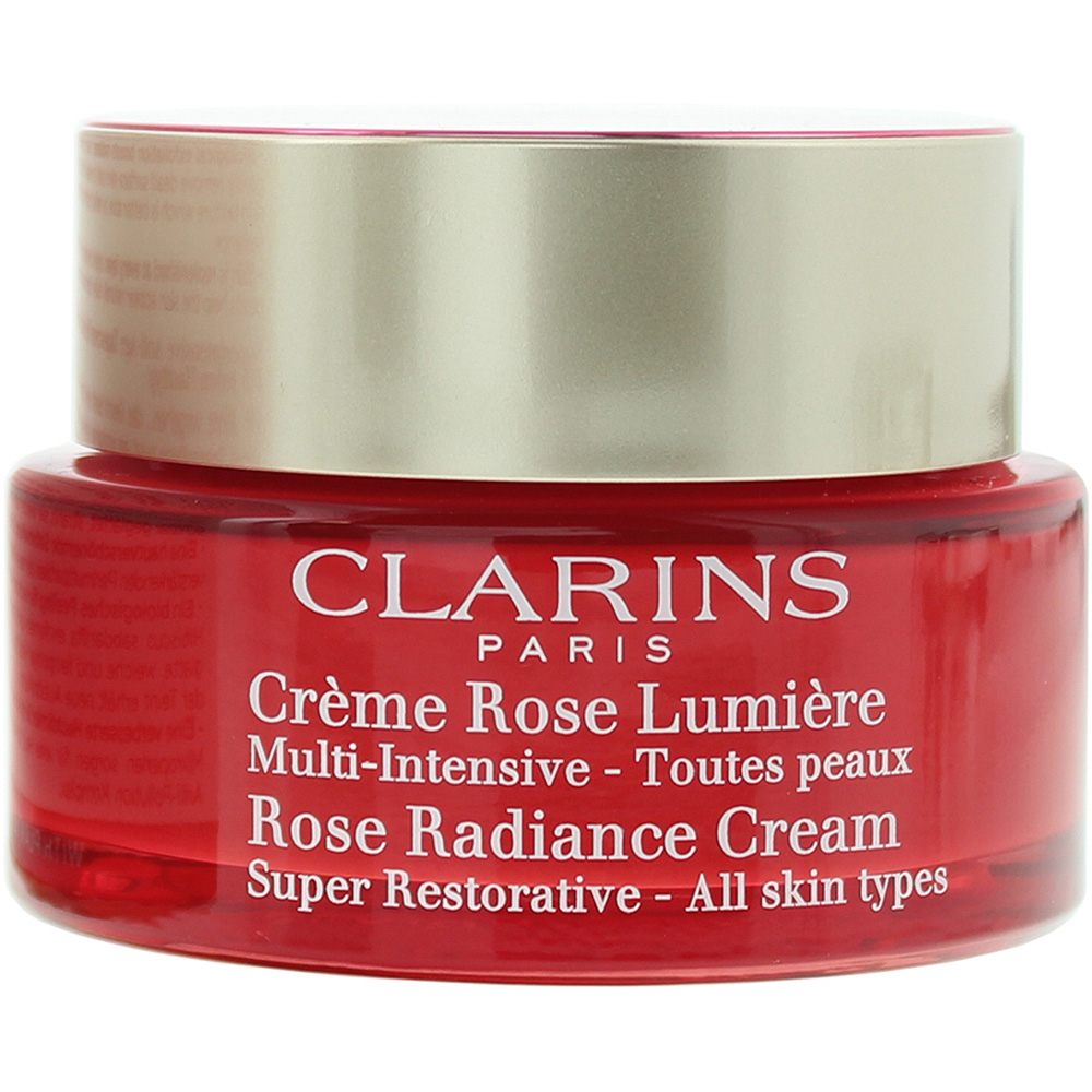 Clarins Super Restorative Rose Radiance Face Cream 50ml Image 1