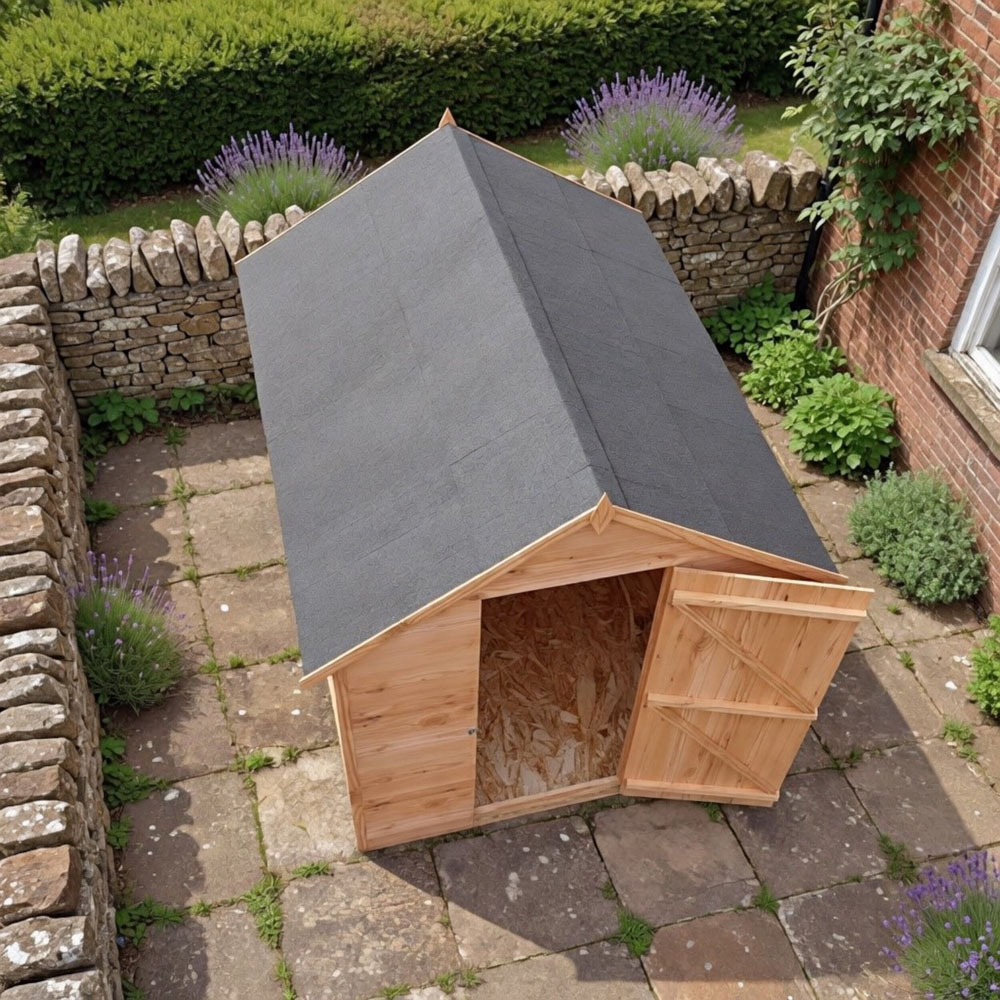 Shire 8 x 6ft Dip Treated Overlap Shed Image 4