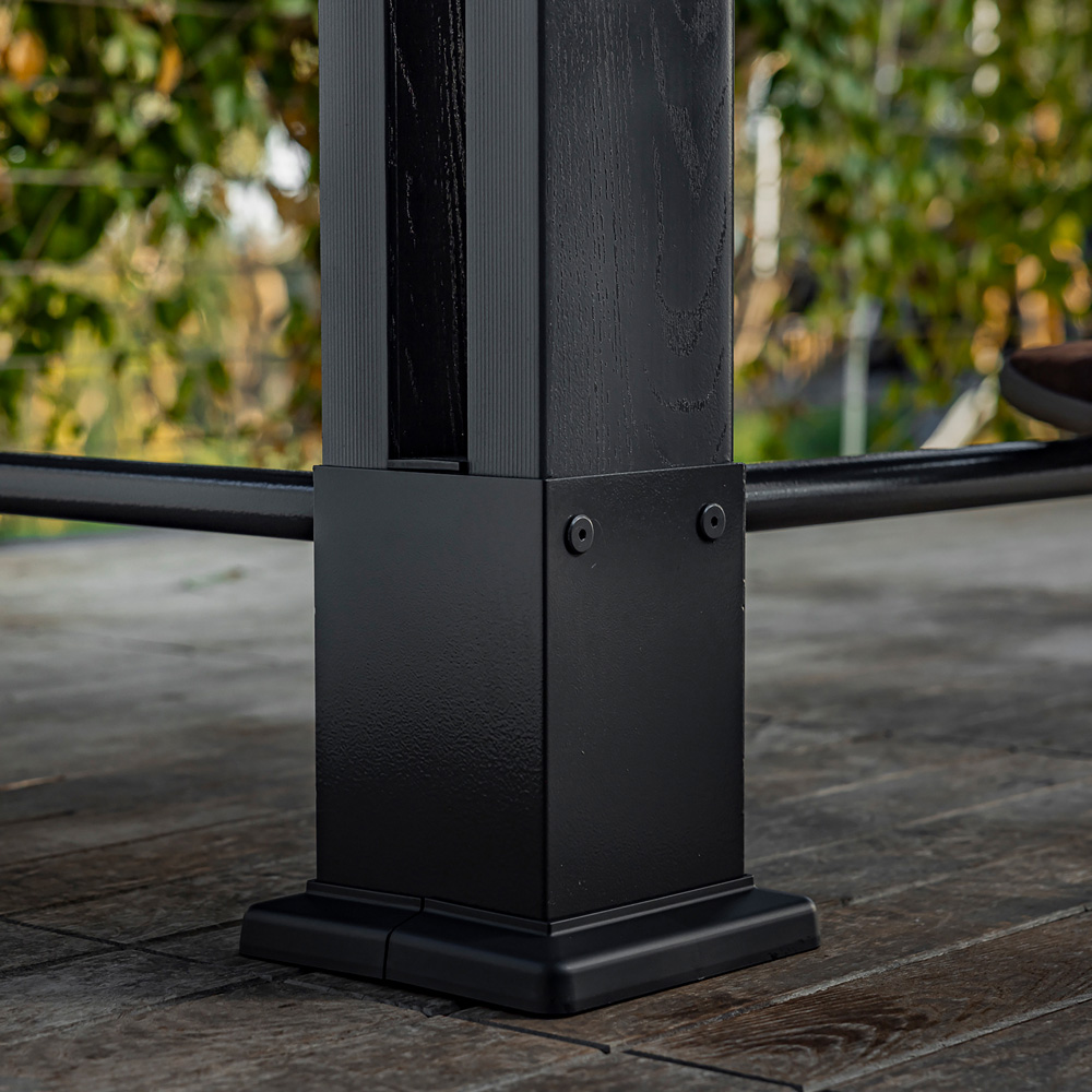 Keter Signature 2.5 x 2m Grey Ashwood Grill Gazebo Image 6