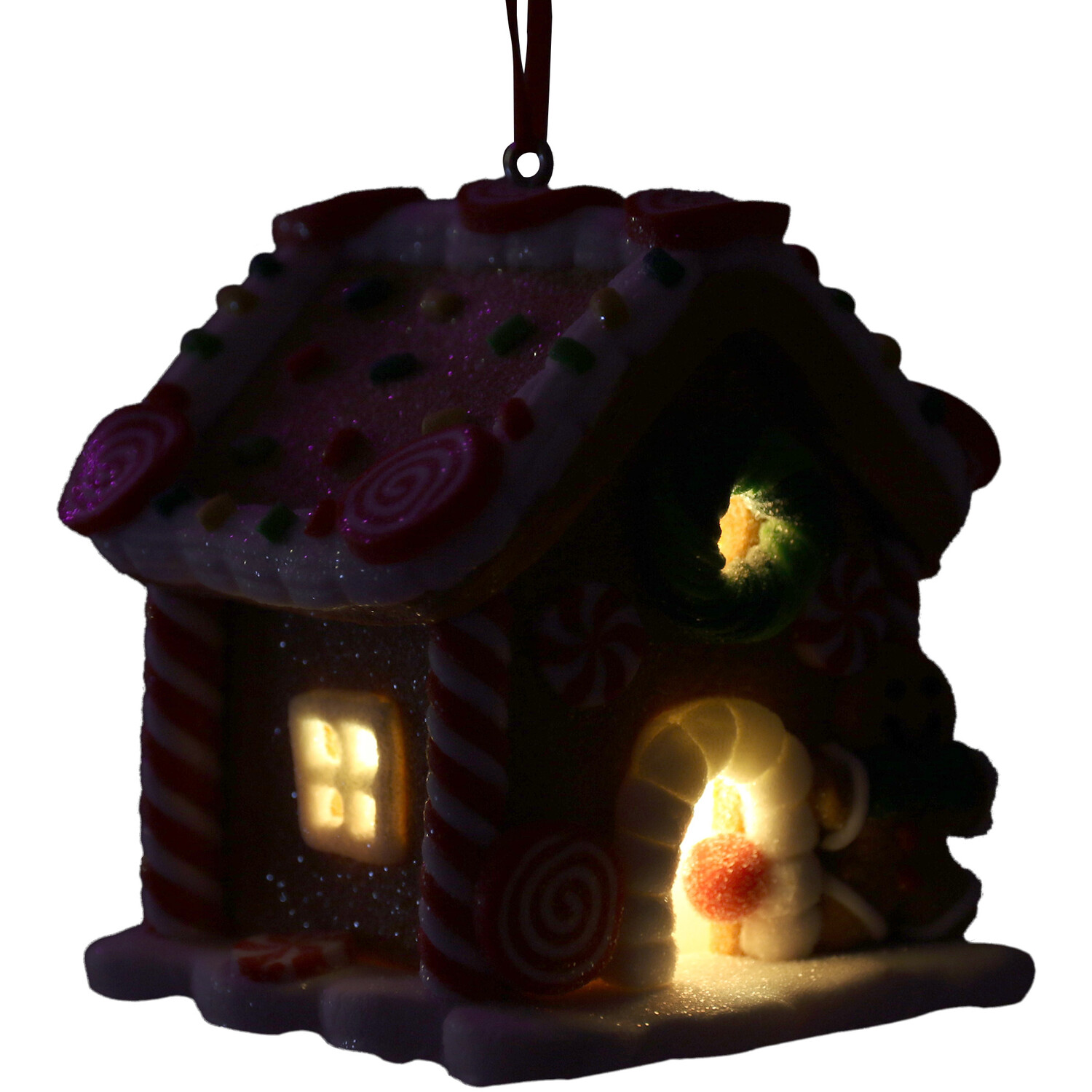 LED Gingerbread House Decoration Image 4