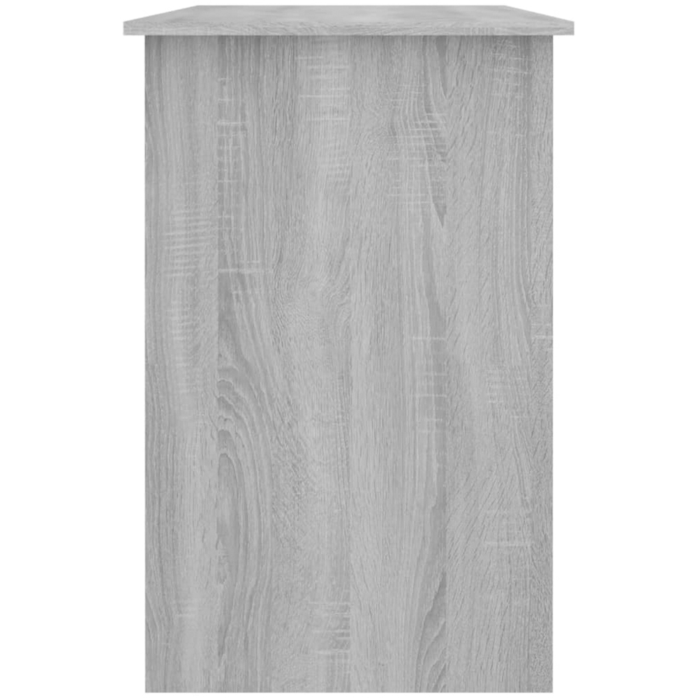 vidaXL Single Door Single Drawer Computer Desk Grey Sonoma Image 6