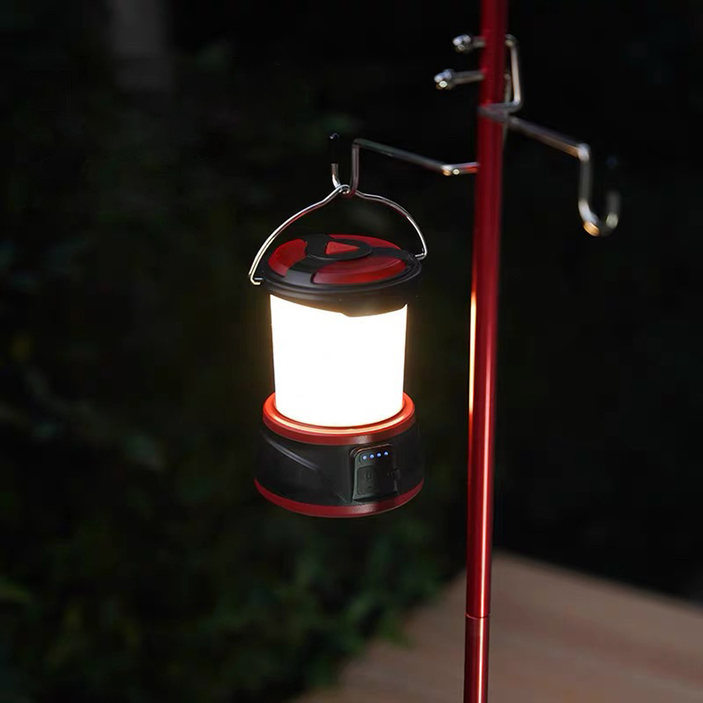 Camping Rechargeable Lantern - Black Image 4