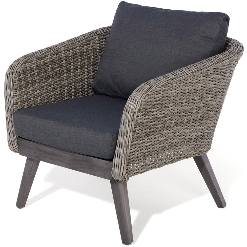 Rowlinson Saigon 5 Seater Coffee Bistro Set Grey Image 3