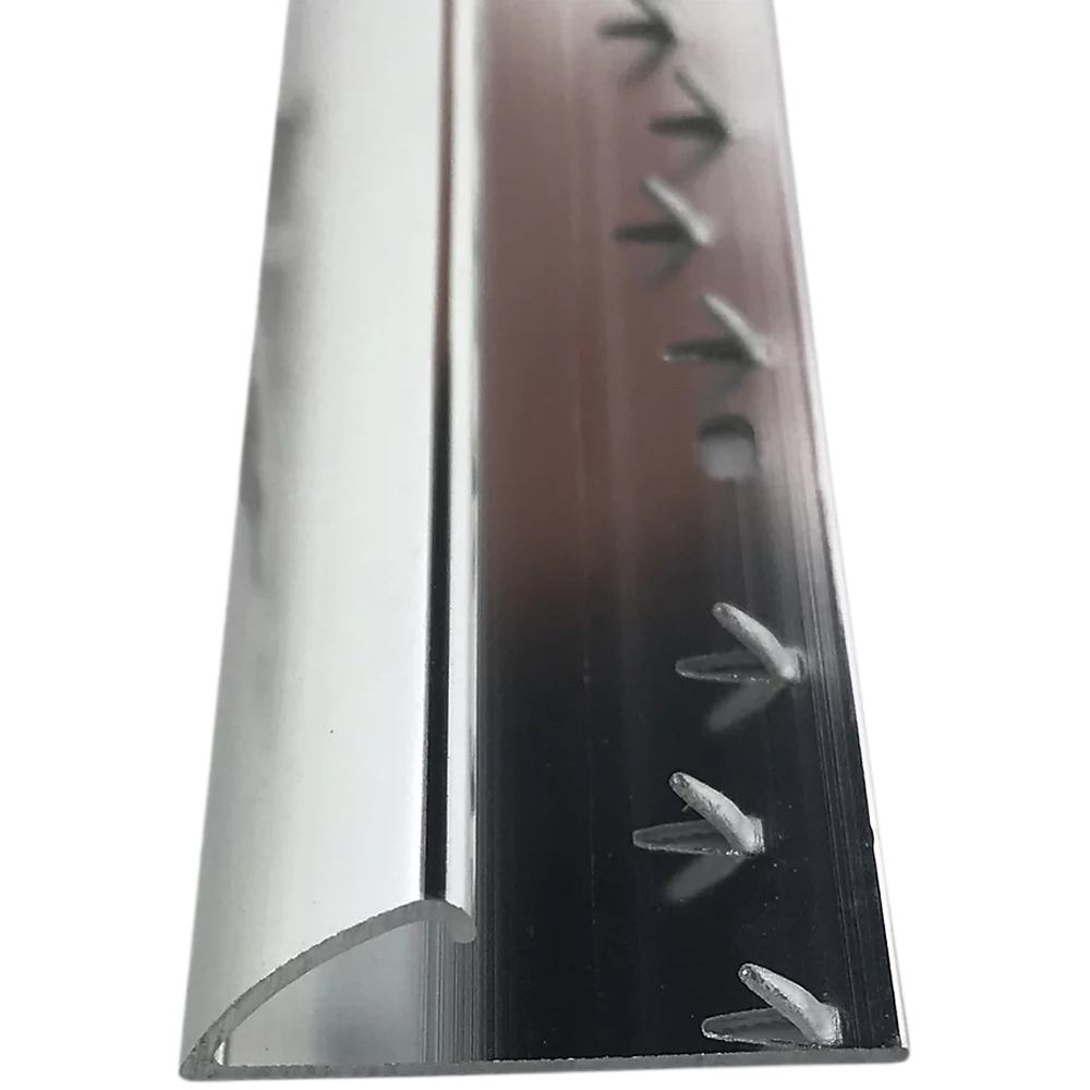 Gripperrods M20A 9mm Silver Aluminium Single Edge Naplock Door Bar Threshold 90cm Image 1