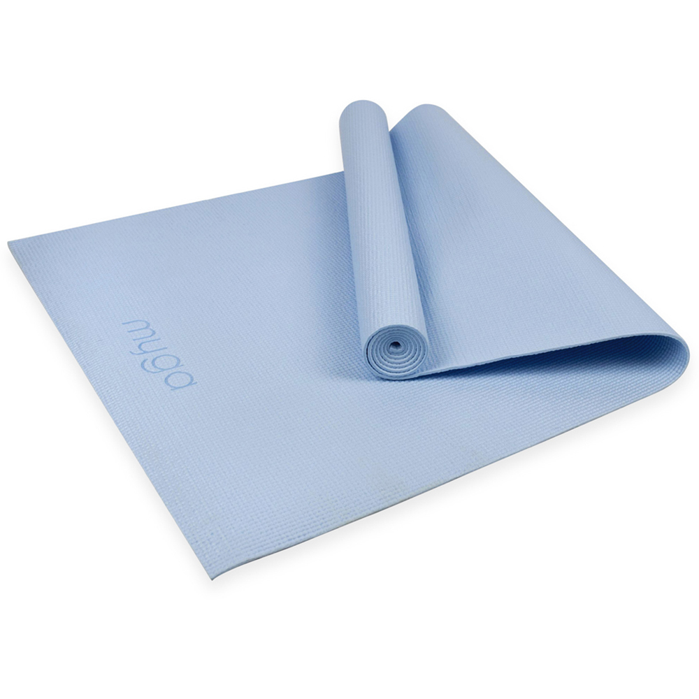 Myga Sky Blue Entry Level Yoga Mat Image 1