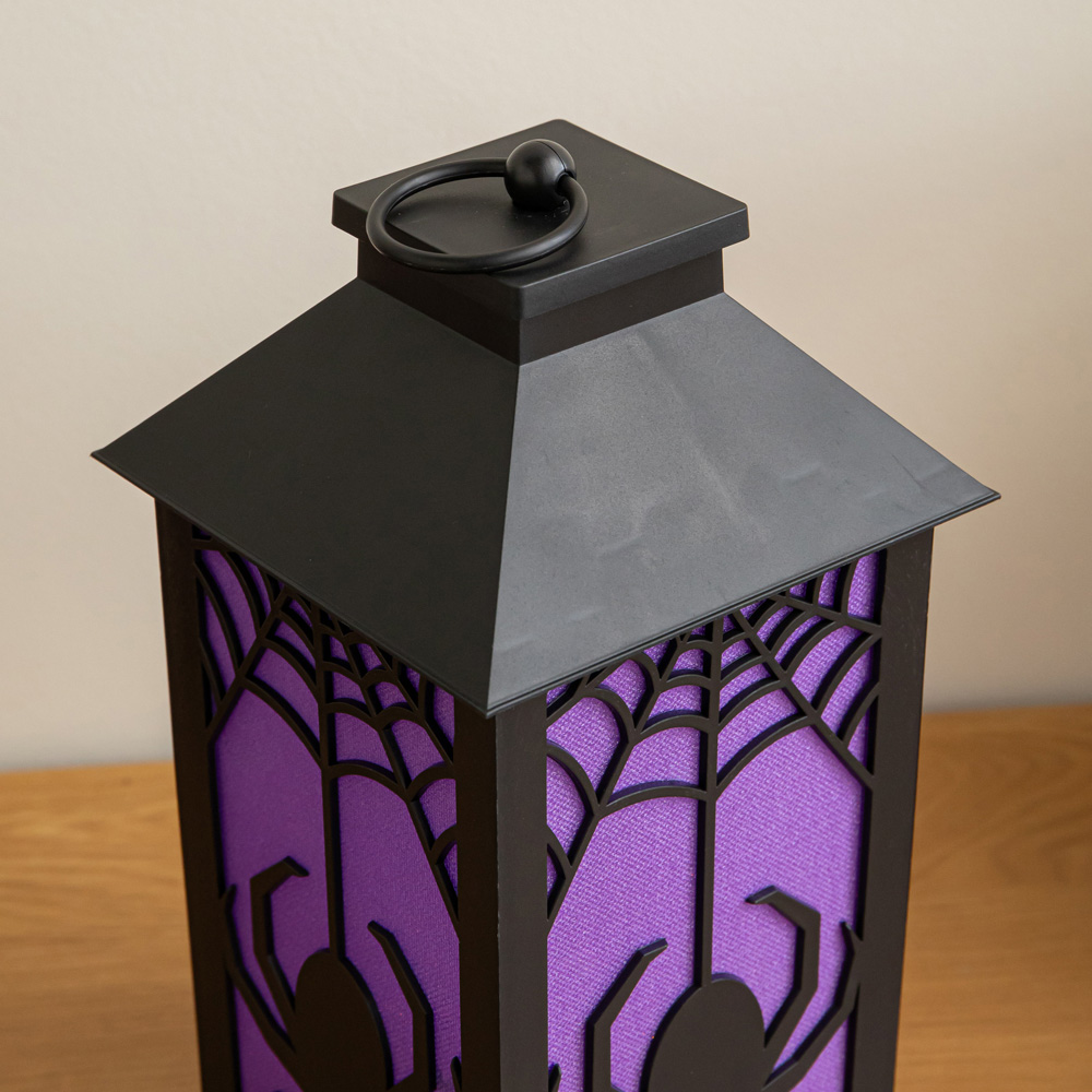 Samuel Alexander LED Light up Spider Halloween Lantern 32cm Image 6