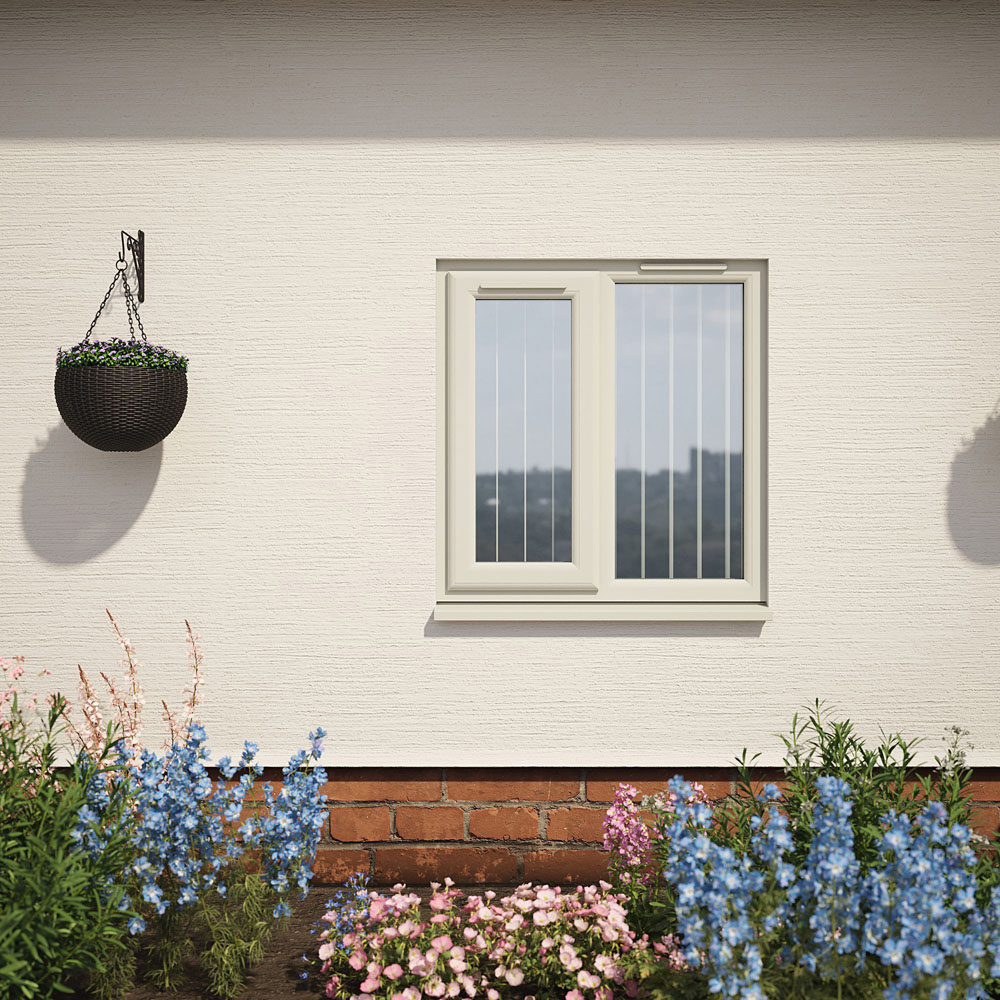 Crystal Agate and White LH Side Hung Next to a Fixed Obscure Triple Glazed Window 905 x 965mm Image 5