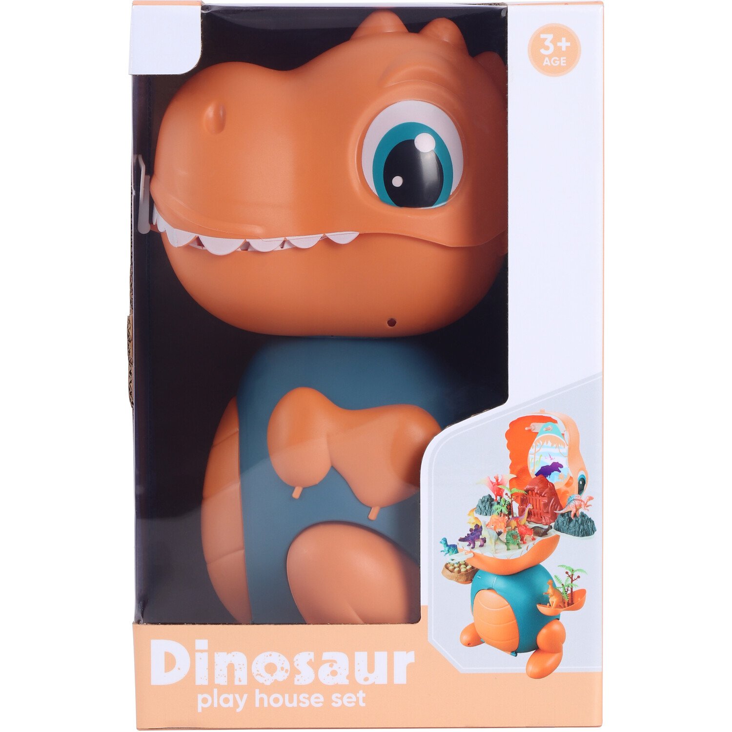 Dinosaur Play House Orange Image 7