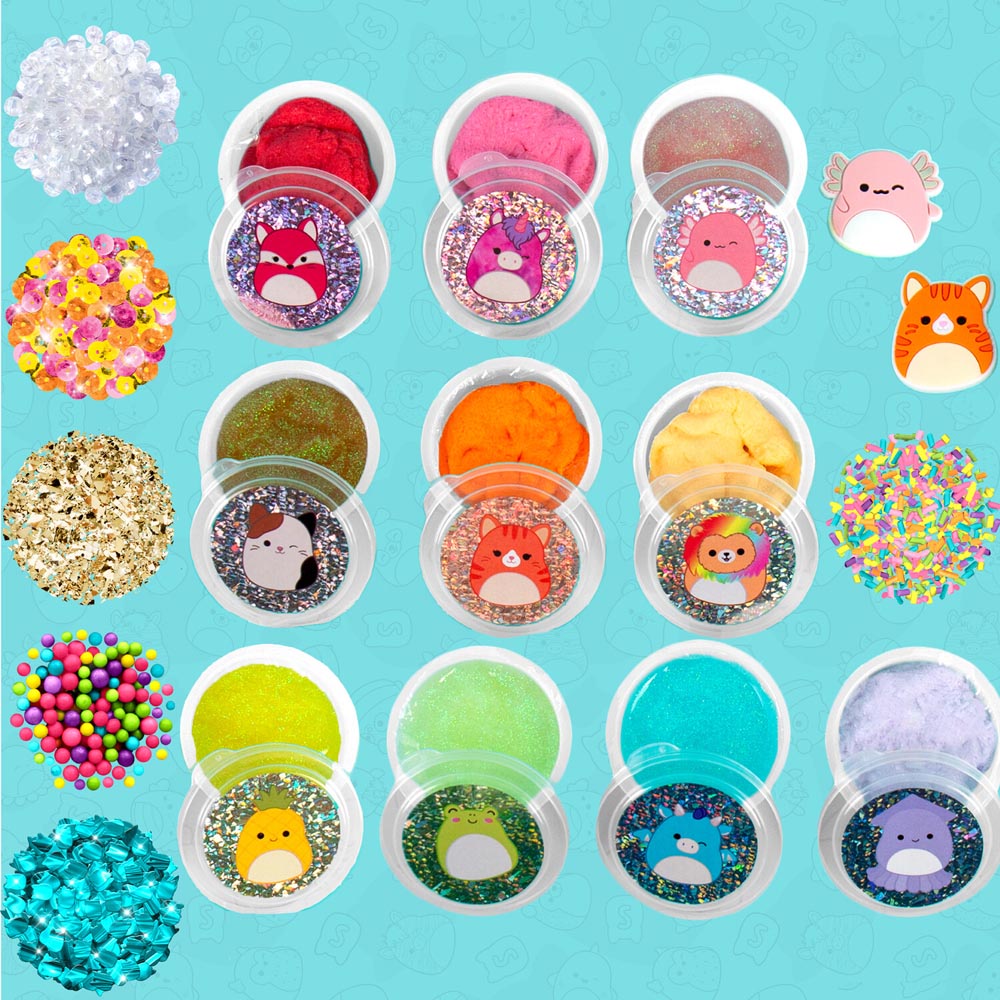 Squishmallows Ultimate Slime Mix Ins  - Blue Image 7
