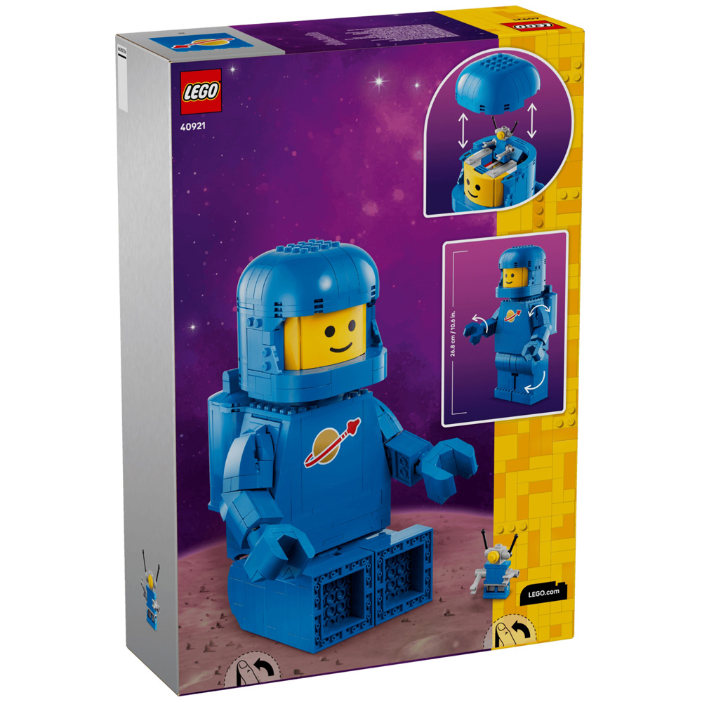 LEGO Space 40921 Up-Scaled Blue Astronaut Large Minifigure Building Set 793 Piece Image 7
