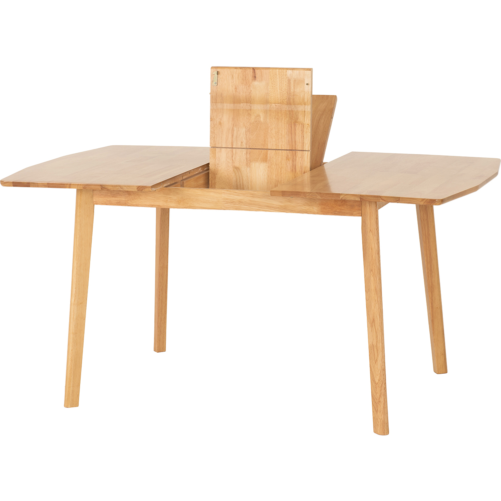 Seconique Emery 6 Seater 115-150cm Extending Dining Table Natural Oak Effect Image 3