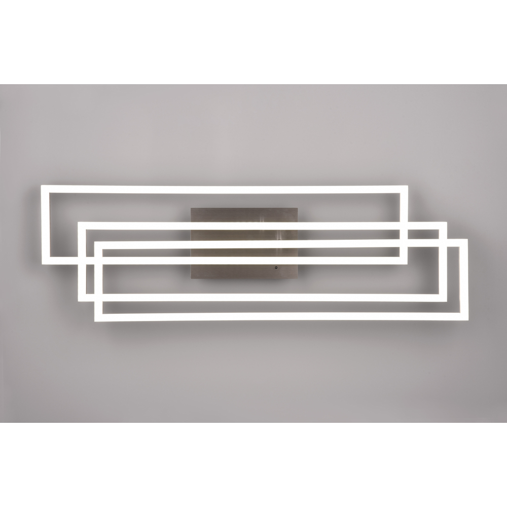 TRIO Corso Matt Nickel LED Ceiling Light Image 9