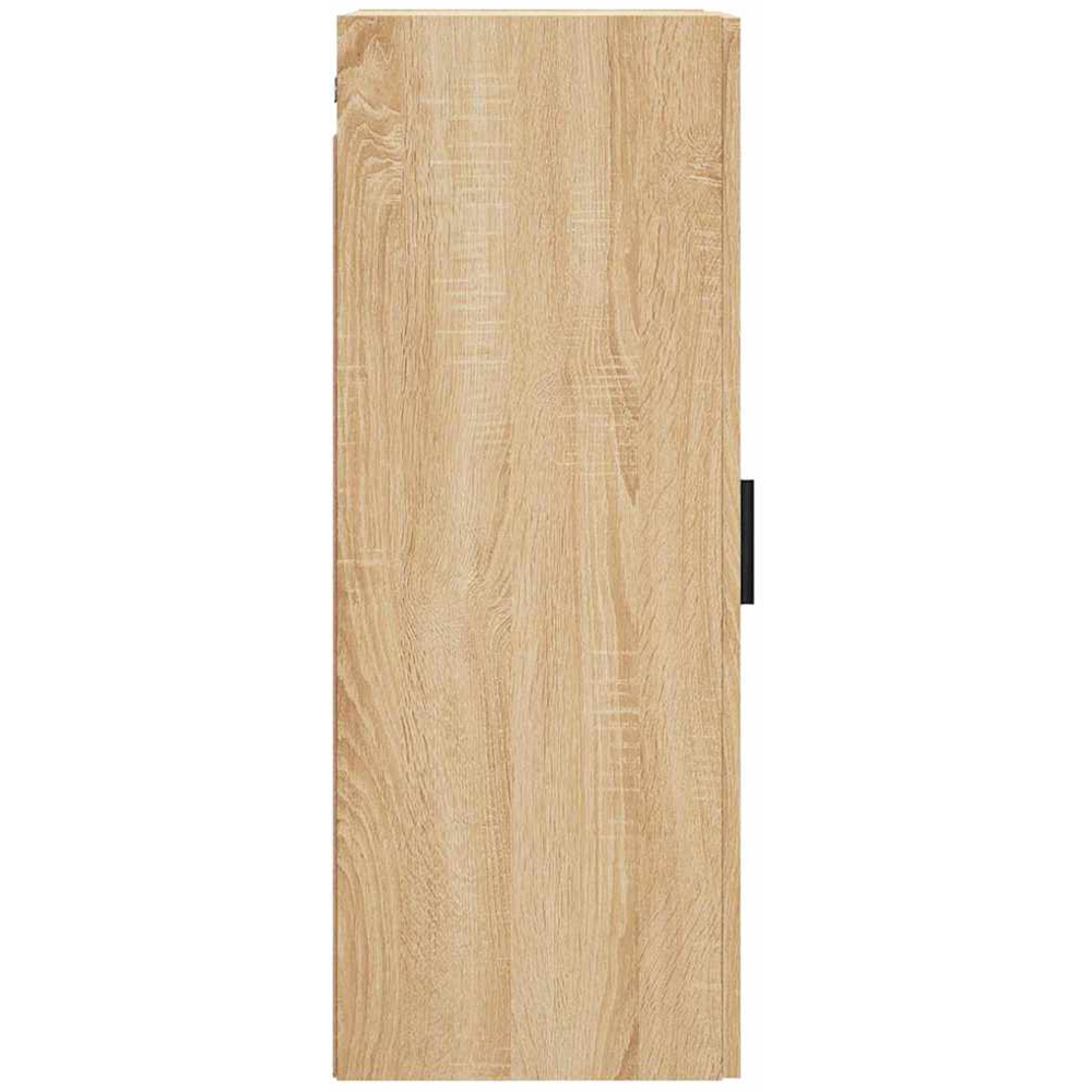 vidaXL Single Door Sonoma Oak Wall Mounted Slim Storage Cabinet Image 6