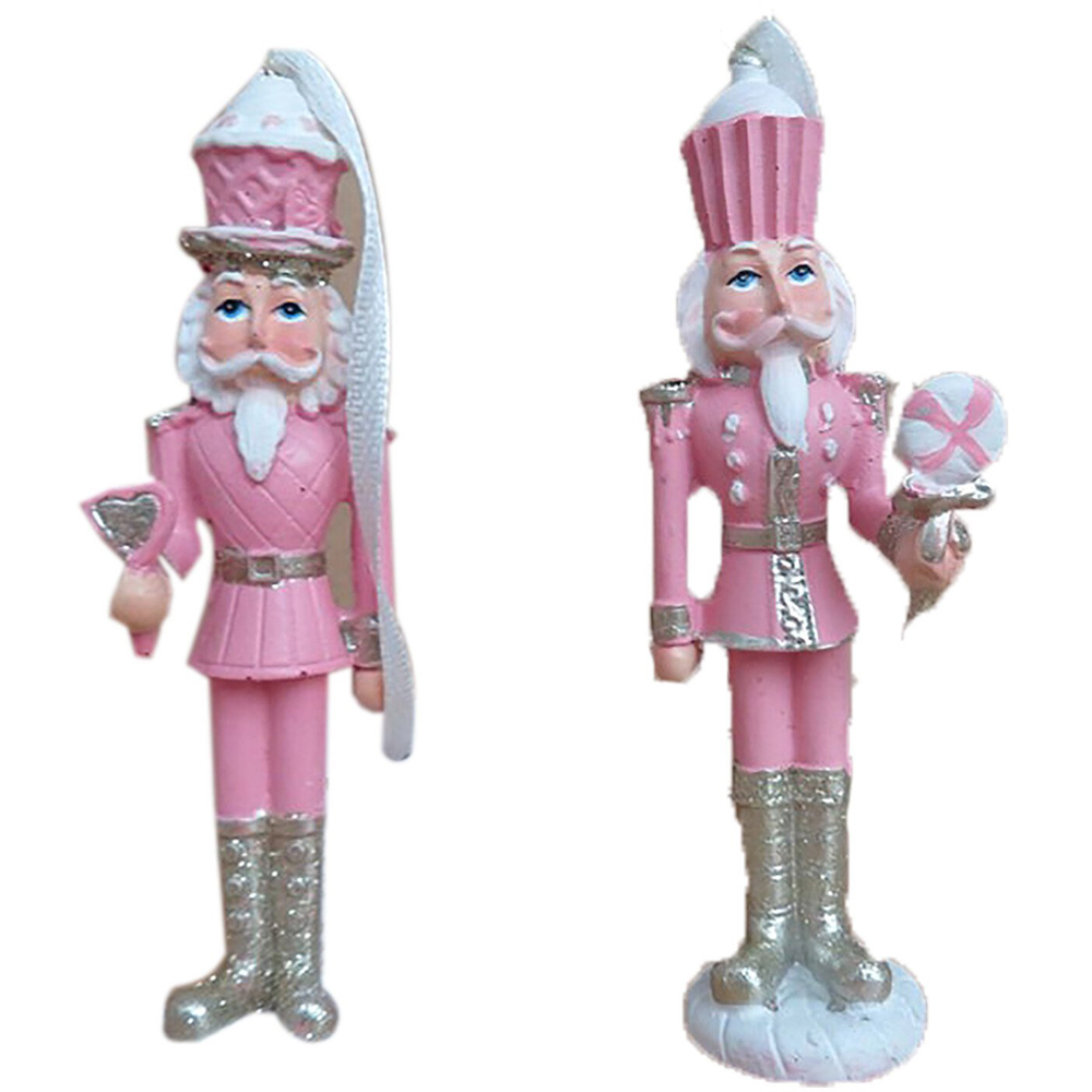 Single Candy Cane Lane Hanging Candy Nutcrackers in Assorted styles Image 1