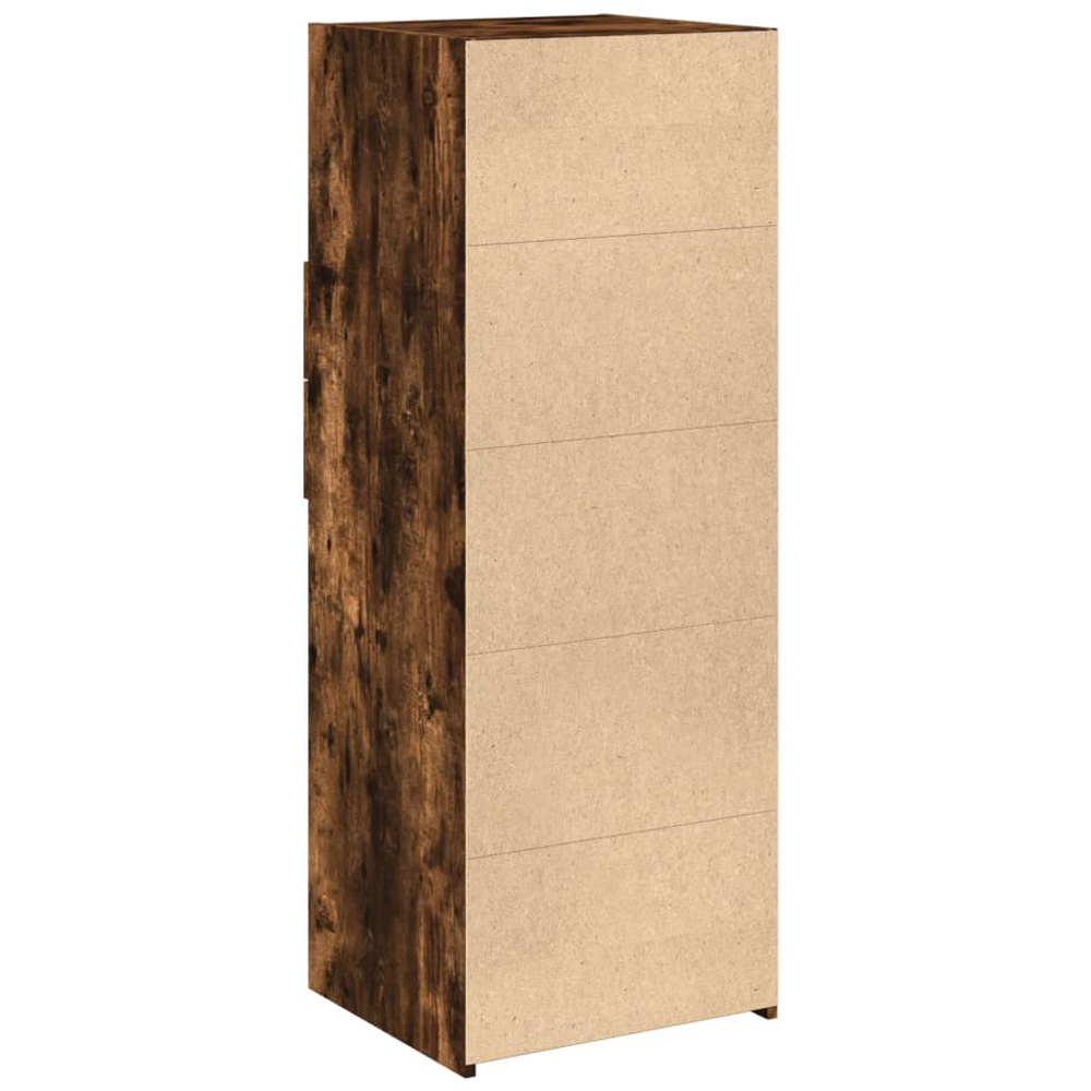 vidaXL 2 Drawer 3 Shelf Smoked Oak Highboard Image 6