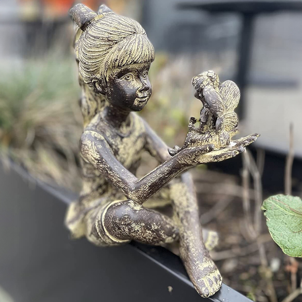 Marco Paul Sitting Girl With Fairy Image 9
