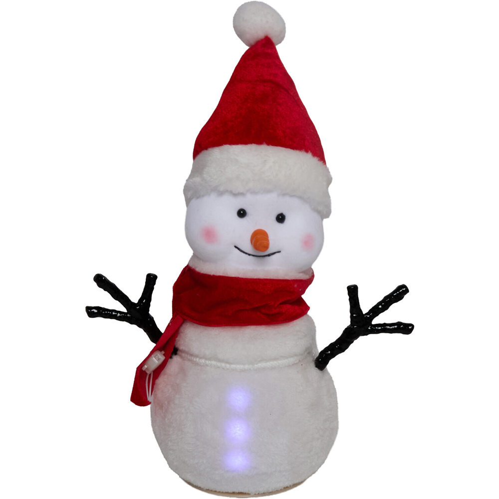 Dancing Musical Snowman Decoration Image 4