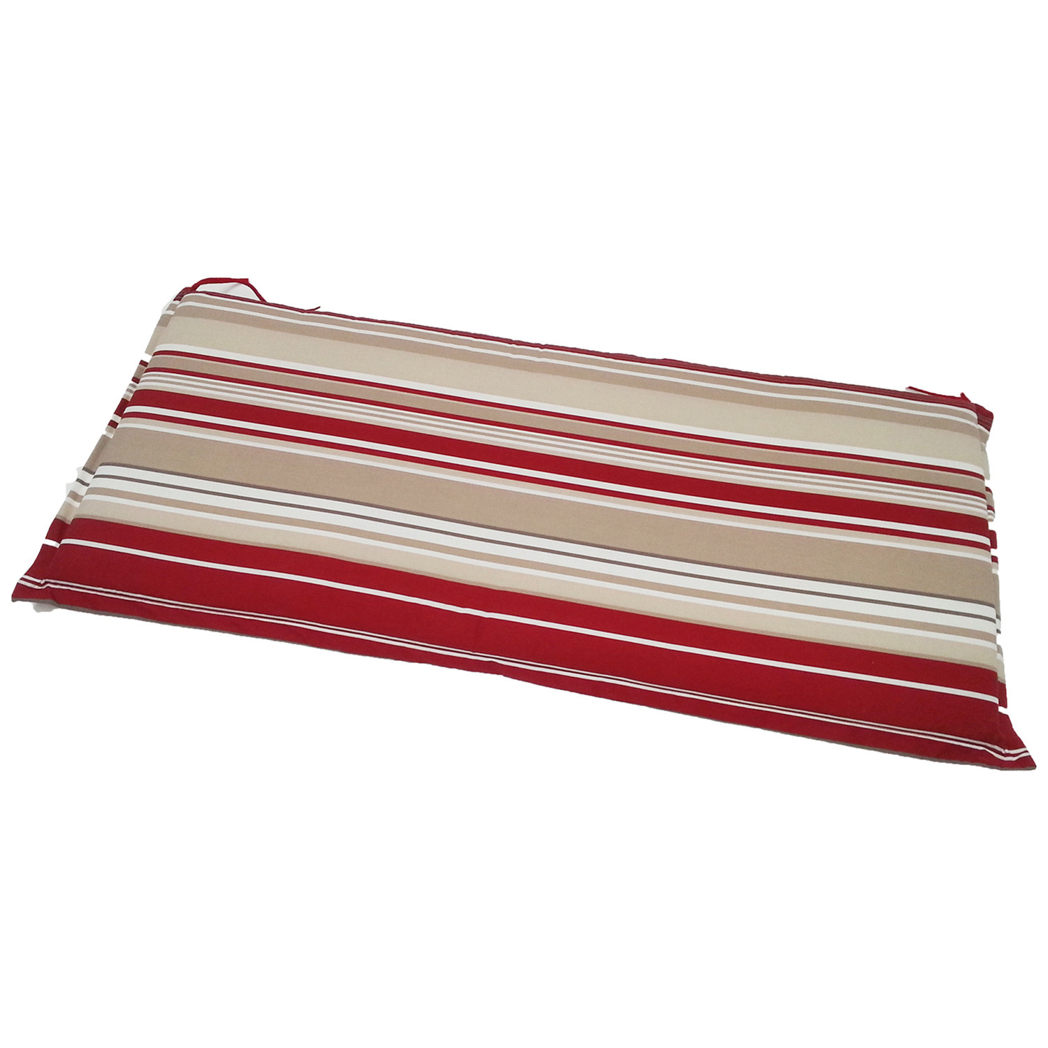 Striped Valance Cushion - 2 Seater Bench Image