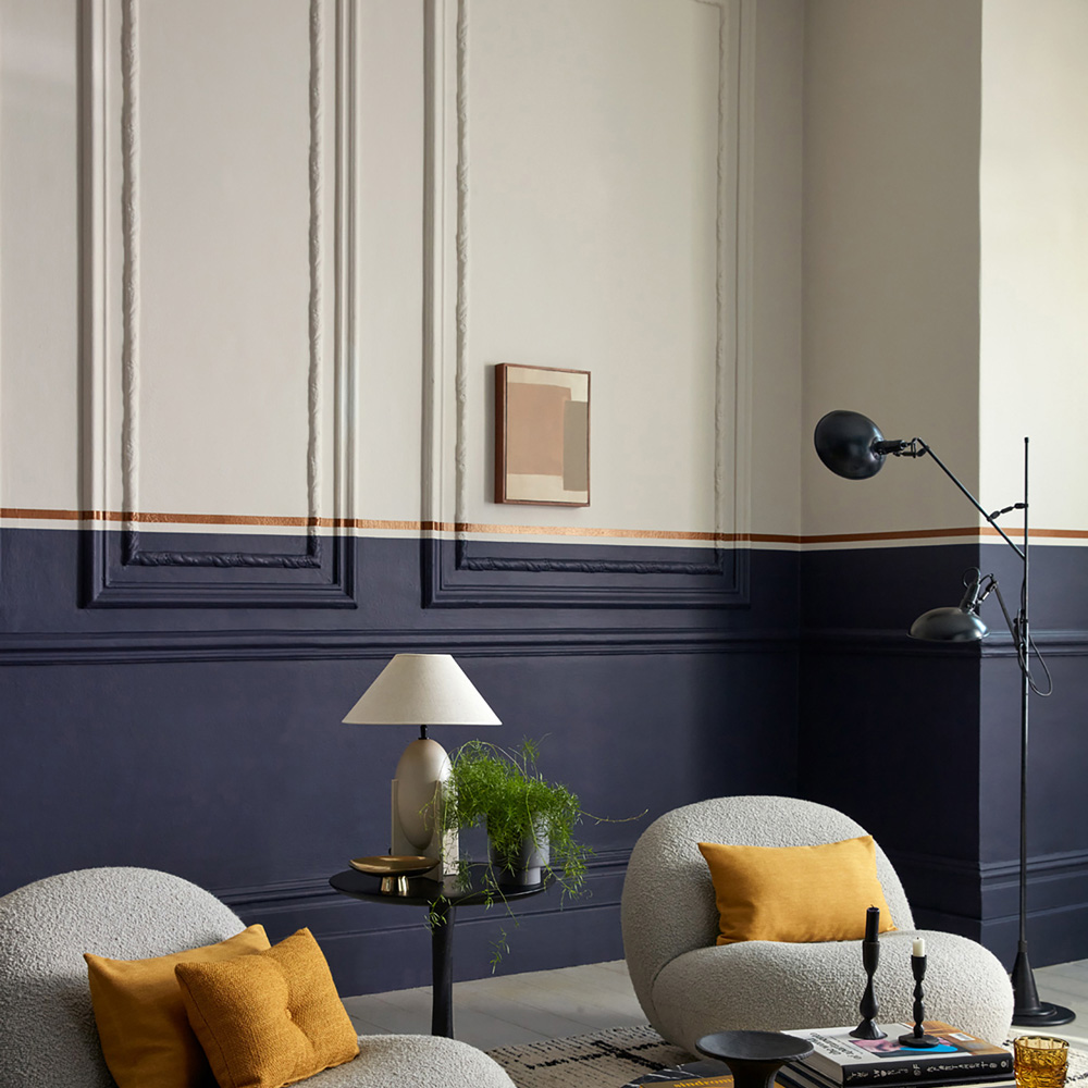 Craig & Rose Kitchen and Bathroom Pipe Clay Eggshell Paint 2.5L Image 4