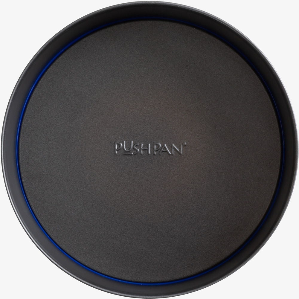 Wham PushPan 23cm Light Grey and Pewter Deep Tin Image 4