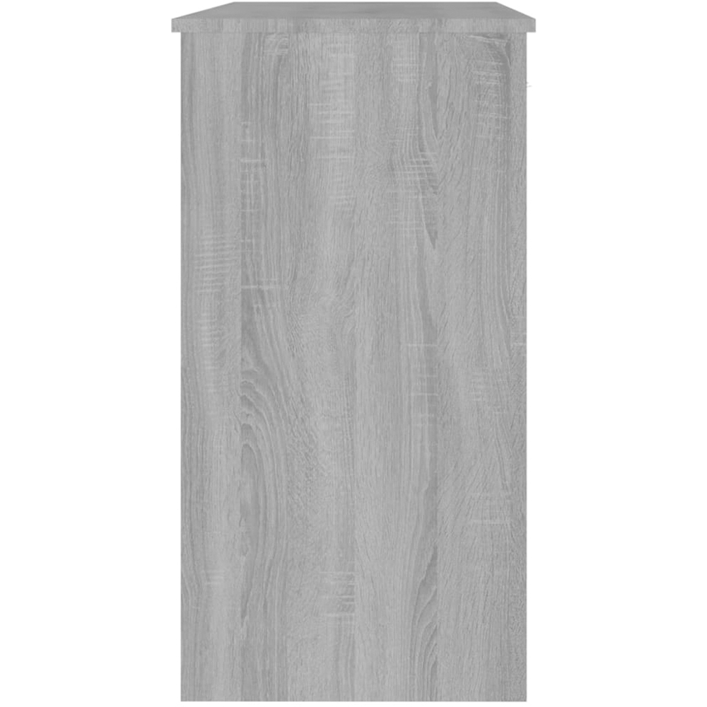 vidaXL 2 Drawer Study Desk Grey Sonoma Image 5