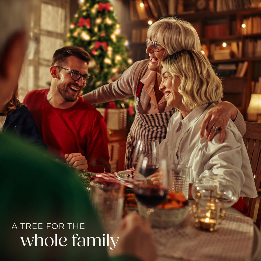 tectake Dense Needle Fir Tree Green Artificial Christmas Tree 6.8ft Image 2