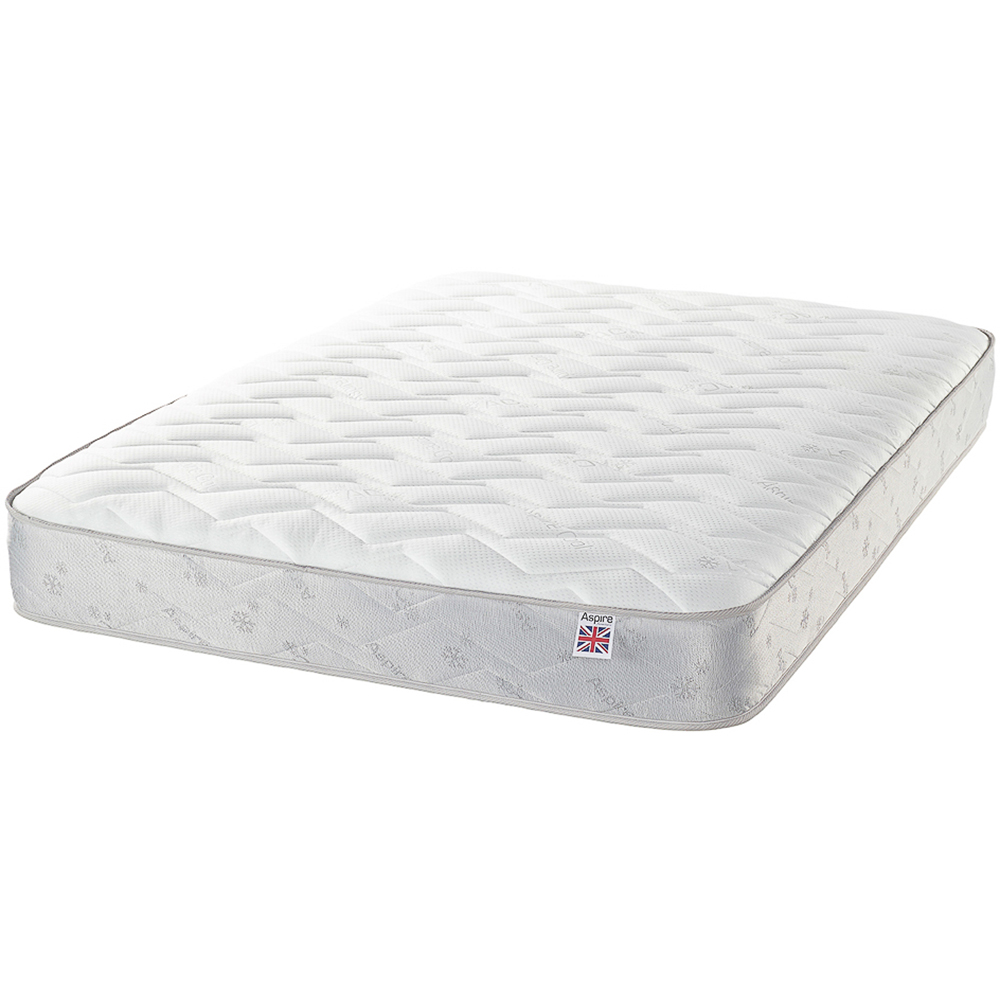 Aspire Double Cool Touch Diamond Memory Foam and Bonnell Spring Hybrid Mattress Image 1