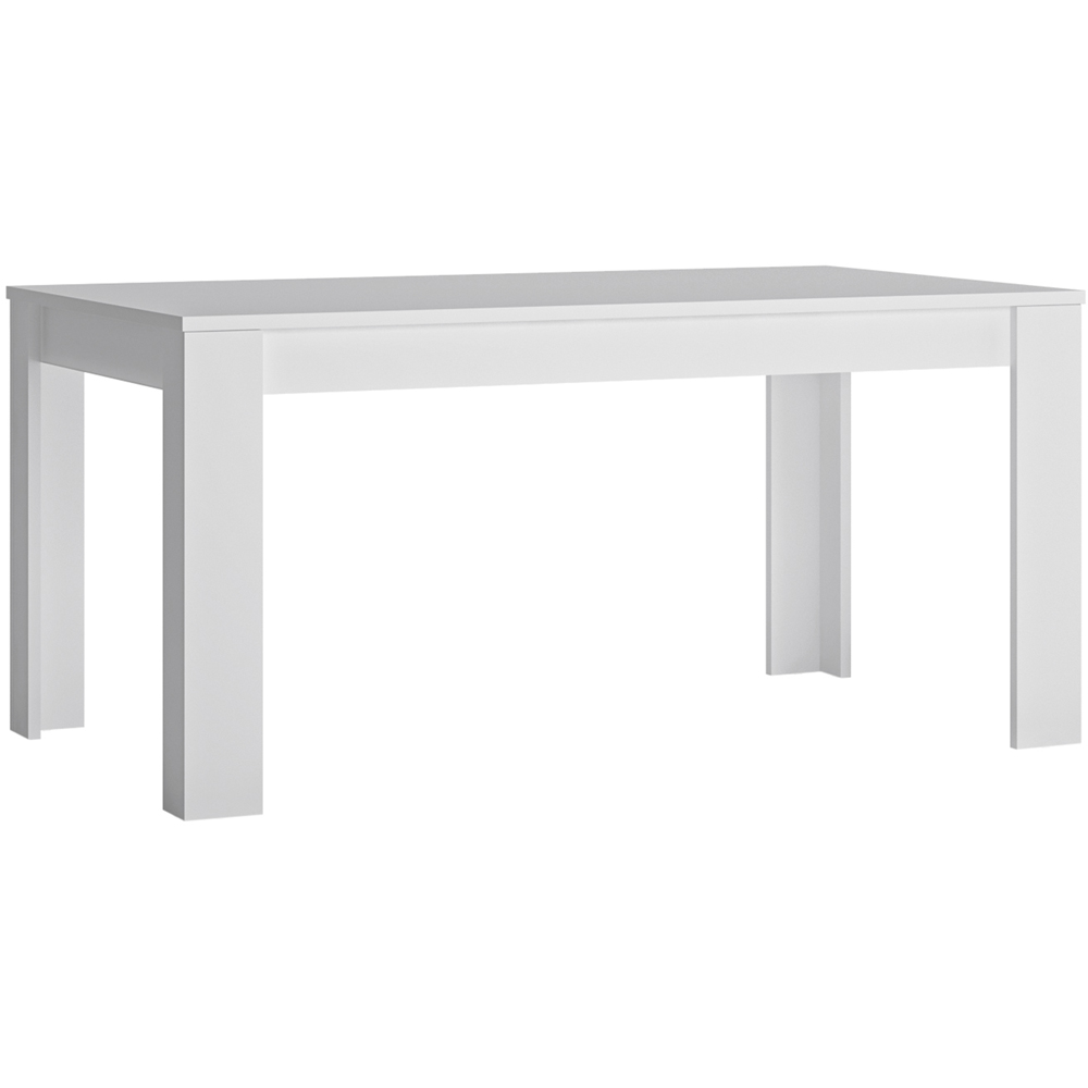 Florence Lyon 6 Seater 160 to 200cm Extending Dining Table White Image 2