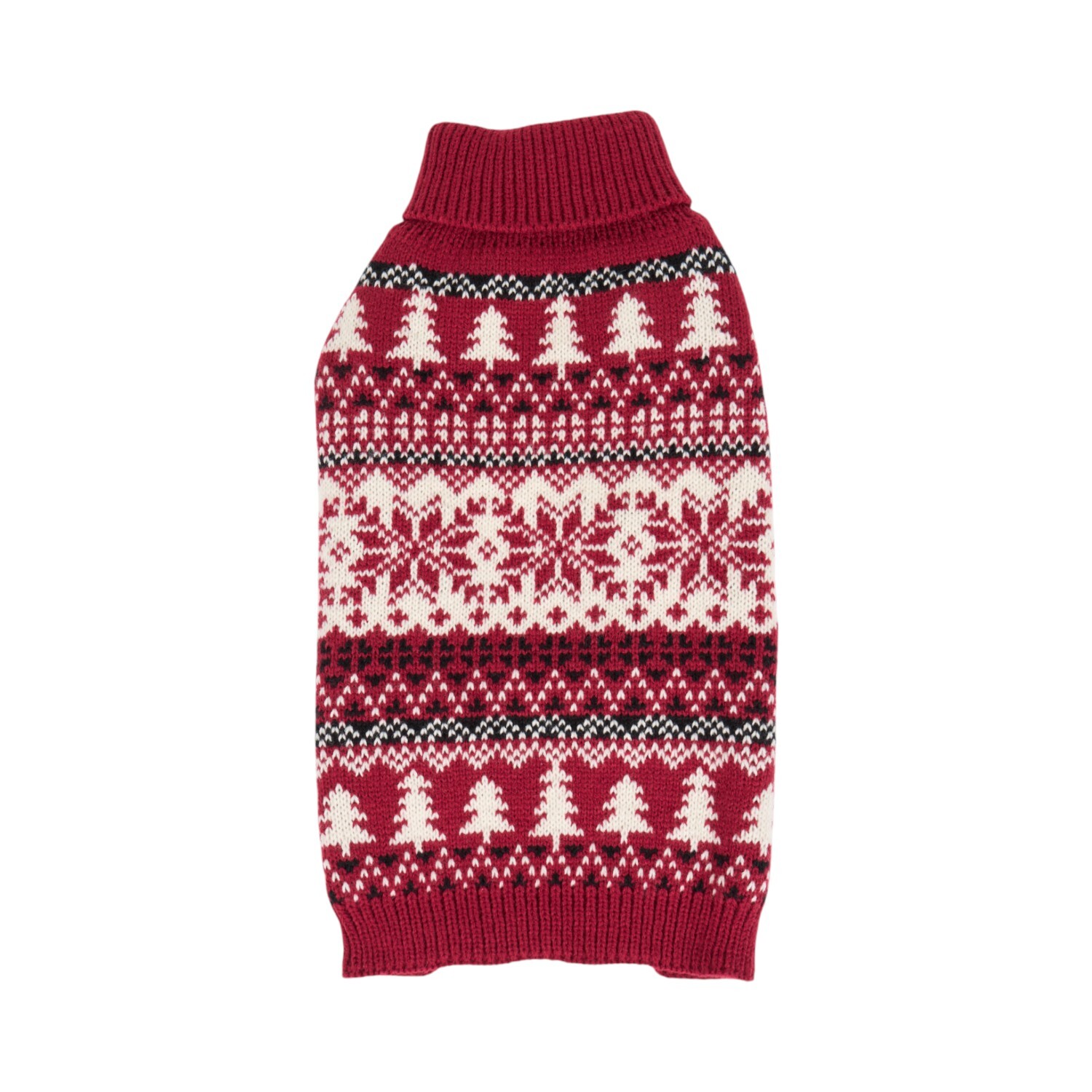 Fair Isle Dog Jumper M Image 3