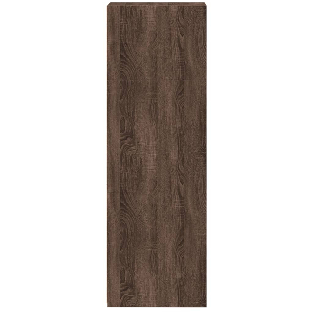 vidaXL 4 Shelf Brown Oak Highboard Image 5